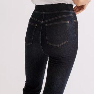 MADEWELL Pull-On Skinny Flare Jeans in Havenley Wash